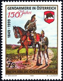 Austrian constabulary, 150th anniversary