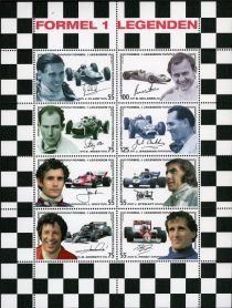 Formula 1 Celebrities, 1st edition