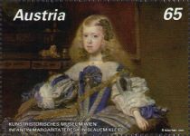 Infanta Margarita teresa in a blue robe