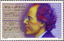 150th Anniversary of Birth Gustav Mahler (1860 - 1911)