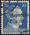 Republik Österreich handstamp