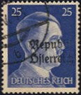 Republik Österreich handstamp