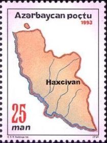 Map of Nakhchivan Republic