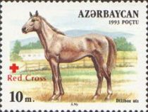 Dilibaz Horse (Equus ferus caballus) - Overprint