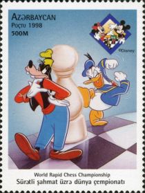 Goofy and Donald Duck with Pawn