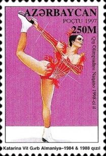 Figure Skating Gold Medal 1984 and 1988, Katarina Witt