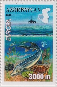 Europa - Sturgeon, Crab, Medusa in the Caspian Sea