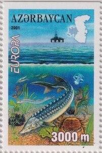 Europa - Sturgeon, Crab, Medusa in the Caspian Sea