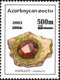 Andradite - Surcharge and Overprint