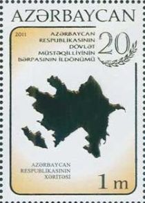 Map of Azerbaijan