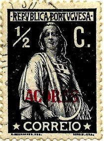 Ceres Issue of Portugal Overprinted