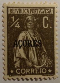 Ceres Issue of Portugal Overprinted