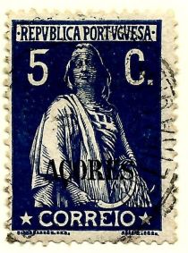 Ceres Issue of Portugal Overprinted