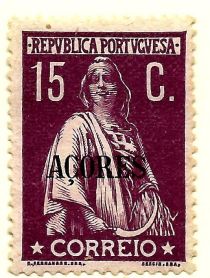 Ceres Issue of Portugal Overprinted