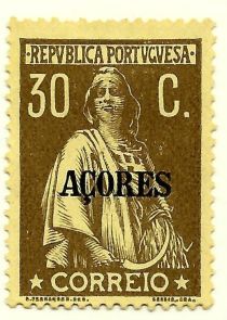 Ceres Issue of Portugal Overprinted