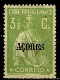 Ceres Issue of Portugal Overprinted