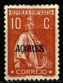 Ceres Issue of Portugal Overprinted