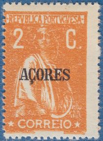 Ceres Issue of Portugal Overprinted in Black or Carmine