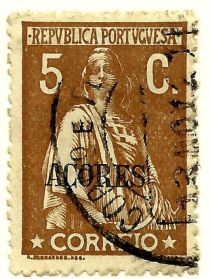 Ceres Issue of Portugal Overprinted