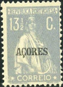 Ceres Issue of Portugal Overprinted