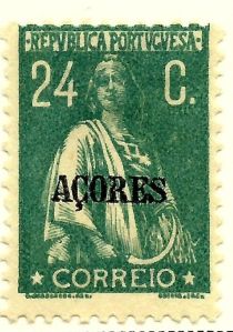 Ceres Issue of Portugal Overprinted