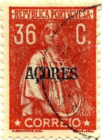 Ceres Issue of Portugal Overprinted