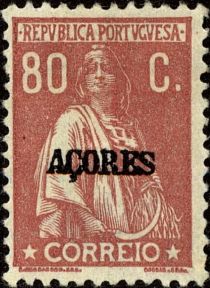 Ceres Issue of Portugal Overprinted