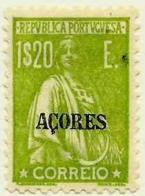 Ceres Issue of Portugal Overprinted