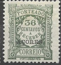 stamps of Portugal of 1922, overprinted