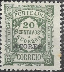 stamps of Portugal of 1922, overprinted