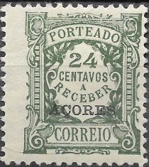 stamps of Portugal of 1922, overprinted