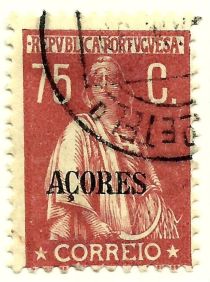 Ceres Issue of Portugal Overprinted