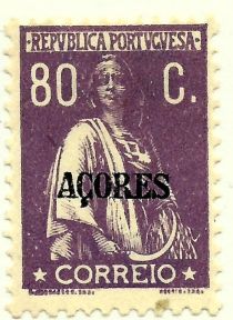 Ceres Issue of Portugal Overprinted