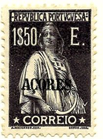 Ceres Issue of Portugal Overprinted