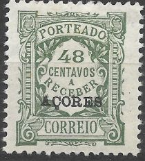 stamps of Portugal of 1922, overprinted