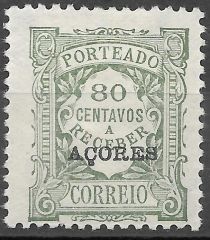 stamps of Portugal of 1922, overprinted