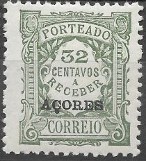 stamps of Portugal of 1922, overprinted