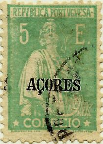 Ceres Issue of Portugal Overprinted