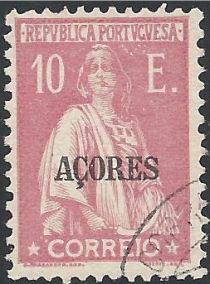 Ceres Issue of Portugal Overprinted