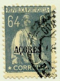 Ceres Issue of Portugal Overprinted