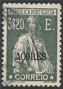 Ceres Issue of Portugal Overprinted