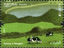 Landscape with Cattle (Bos primigenius taurus)