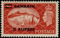 White cliffs of Dover with overprint