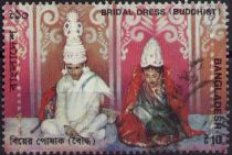 Buddhist bridal dress