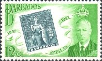 Centenary of Barbados postage stamps