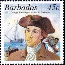 250 th anniv of George Washington's visit to Barbados