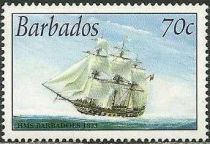 HMS Barbadoes, 1803