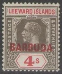 King George V (1865-1936) - Die II - Overprinted