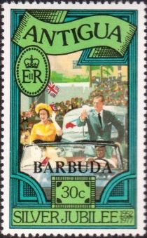 Royal Visit 1966 - Overprinted