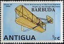 "Wright Glider III", 1902 - Overprinted